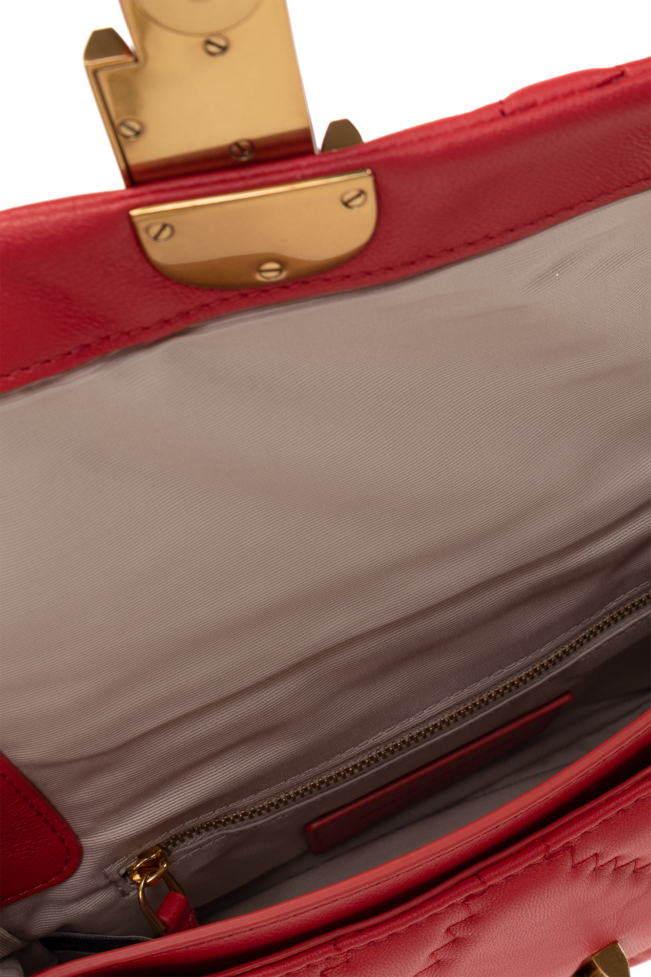 Red 'The Quilted Leather J Marc' shoulder bag Marc Jacobs